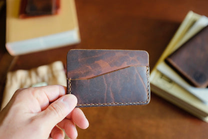Scout Wallet - Handmade Full-Grain Leather Minimalist Wallet | Yarets Leather