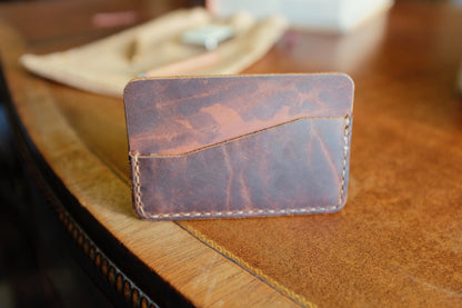 Scout Wallet - Handmade Full-Grain Leather Minimalist Wallet | Yarets Leather