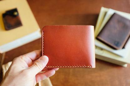 Admiral Wallet - Handmade Full-Grain Leather Bifold