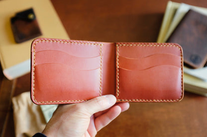 Admiral Wallet - Handmade Full-Grain Leather Bifold