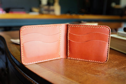 Admiral Wallet - Handmade Full-Grain Leather Bifold