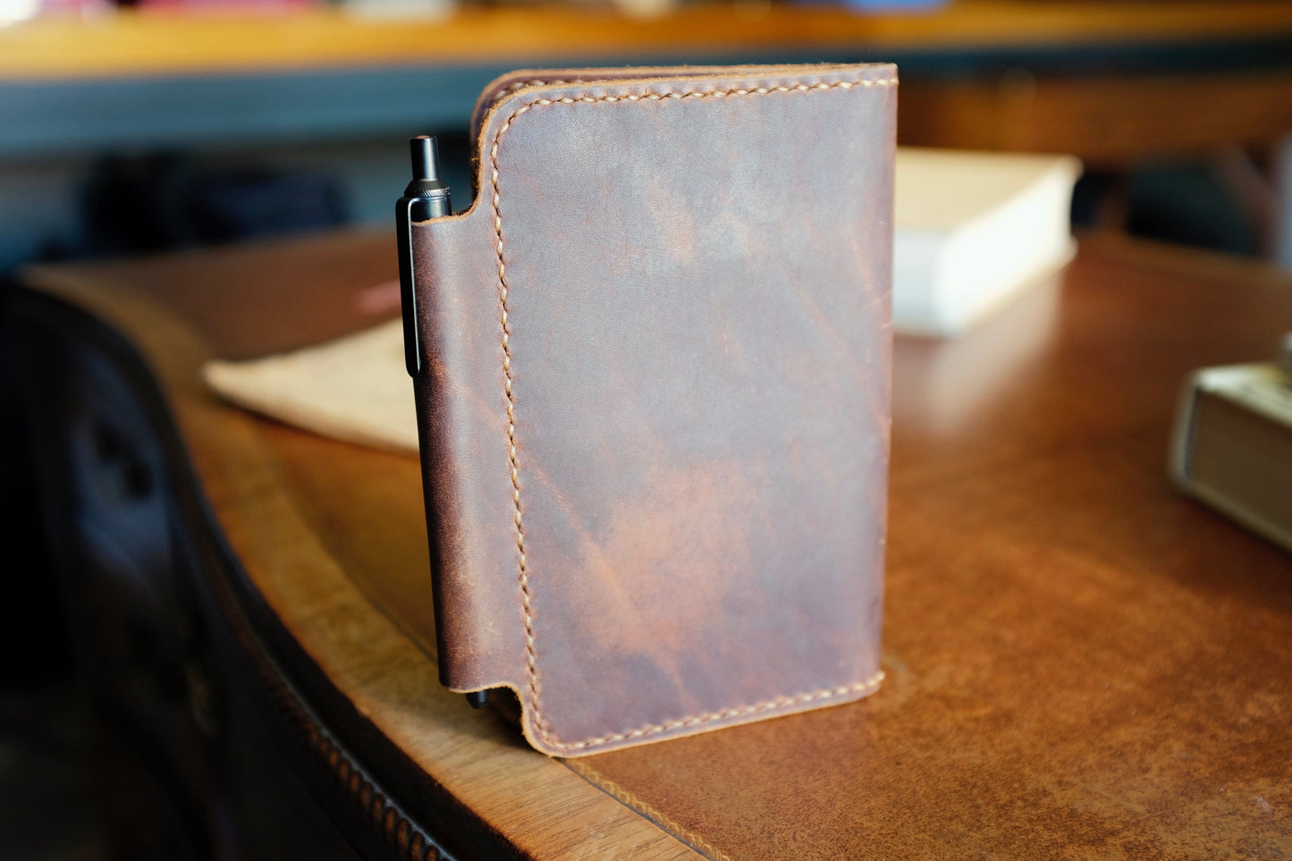 Pathfinder Field Note Case - Handmade Full-Grain Leather | Yarets Leather