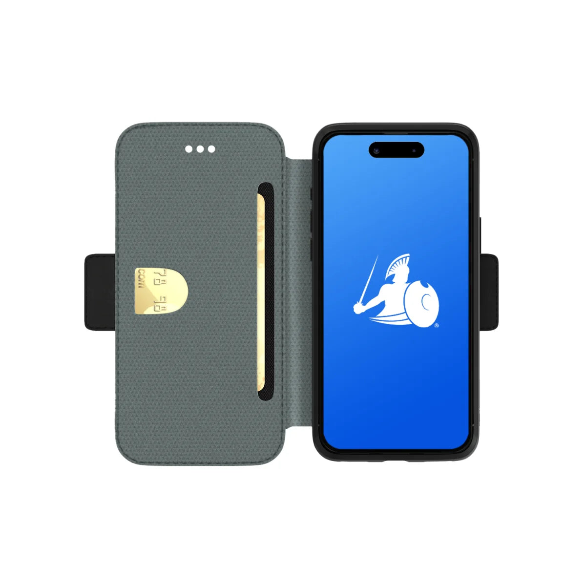 iPhone 15 EMF Blocking Wallet Case with 5G Radiation Protection