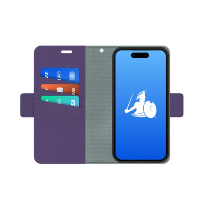 iPhone 14 EMF Blocking Wallet Case with 5G Radiation Protection