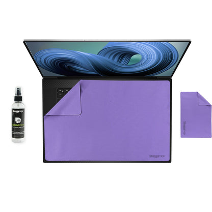 Dell XPS 17 Microfiber Screen Protector Keyboard Cover & Cleaning Kit UnderWare Pac