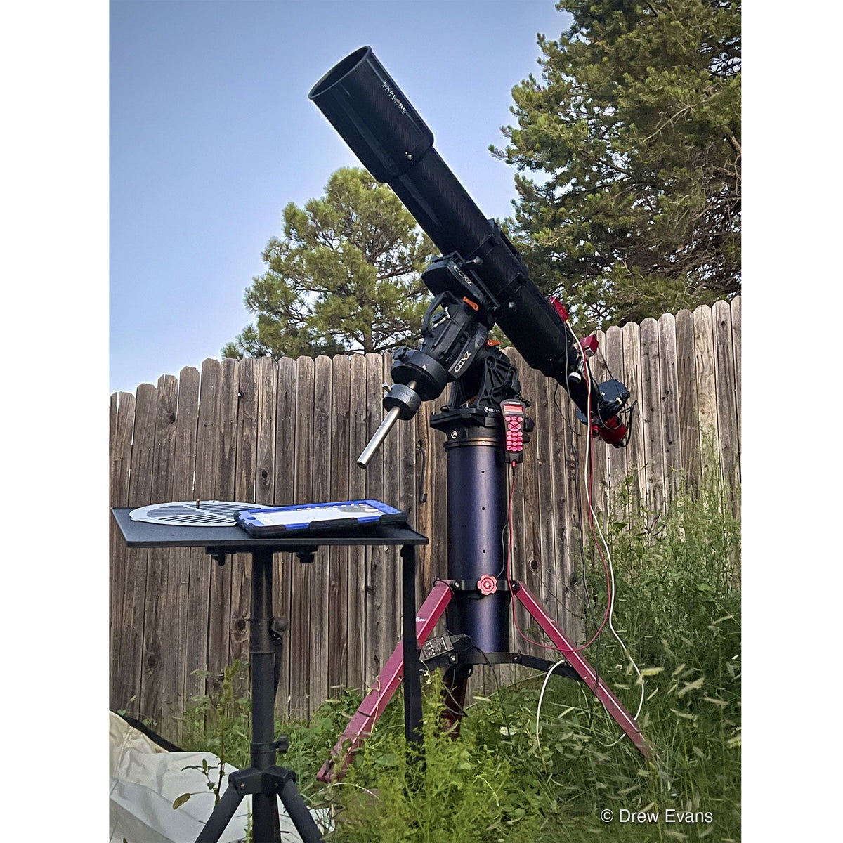 ED152 Air-Spaced Triplet Apochromatic Telescope in Carbon Fiber