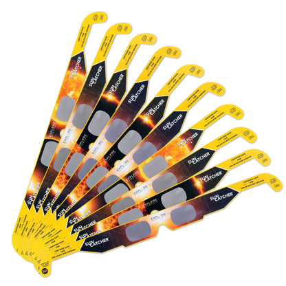 Sun Catcher Solar Eclipse Glasses (10-Pack Assortment)