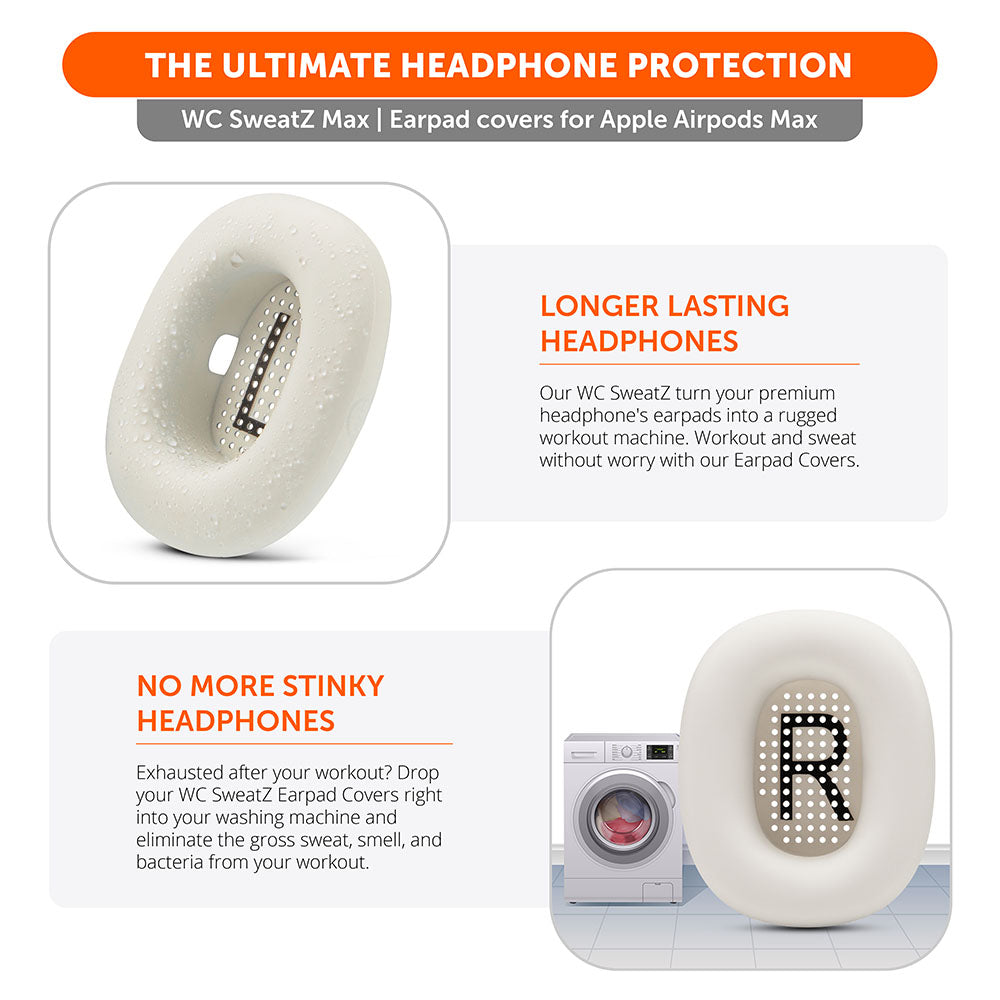 Apple Airpods Max 1 Earpad Sweat Covers - WC SweatZ Max
