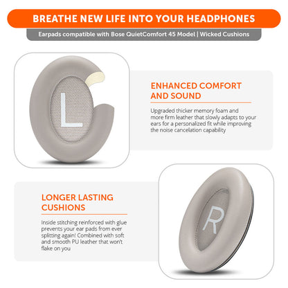 Bose QC45 Replacement Ear Pads