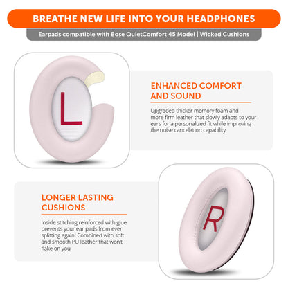 Bose QC45 Replacement Ear Pads