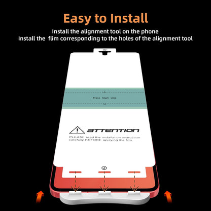 Samsung Galaxy Z Flip7 Screen Protector – Full Body with Alignment Tool, Clear | ZeroDamage