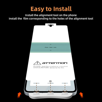 Samsung Galaxy Z Flip7 FE Screen Protector – Full Body with Alignment Tool | ZeroDamage
