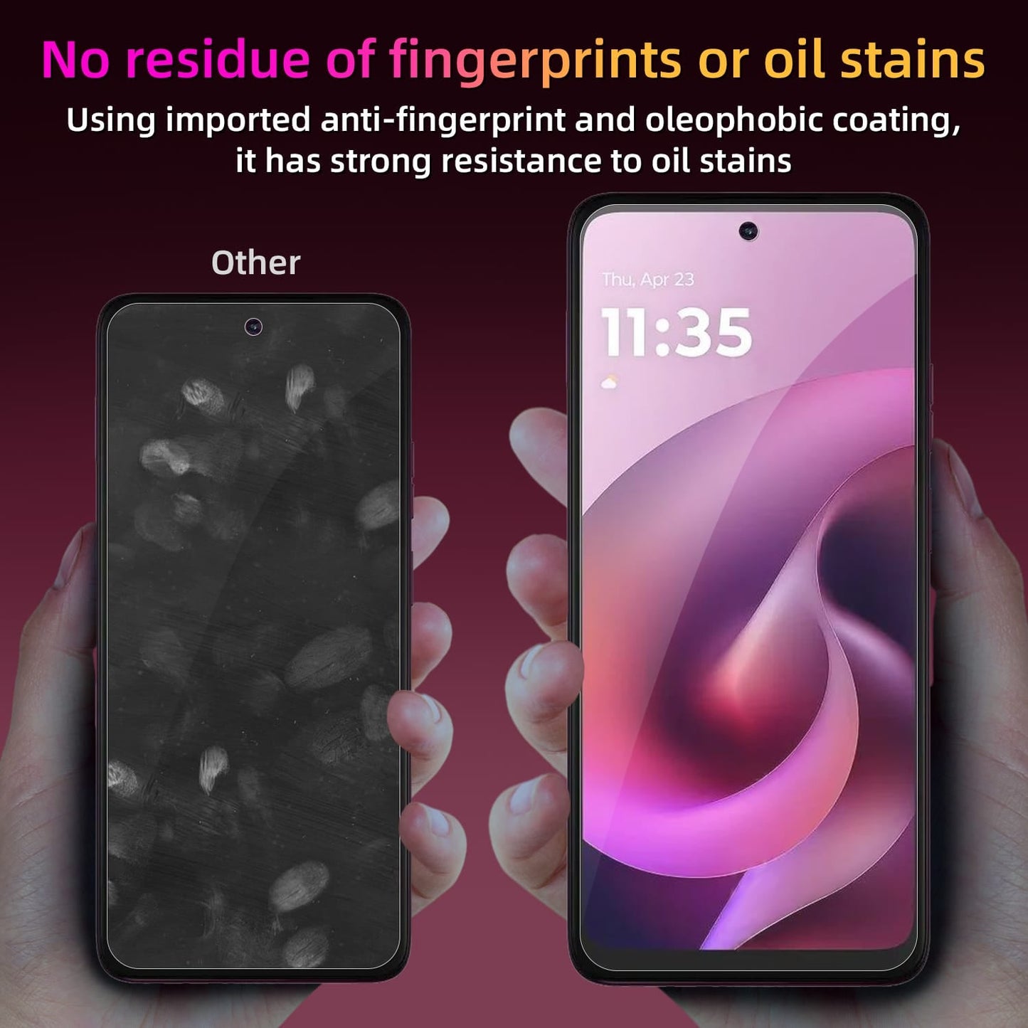 Motorola G 5G (2026) Screen Protector - Ultra-Strong Tempered Glass | ZeroDamage
