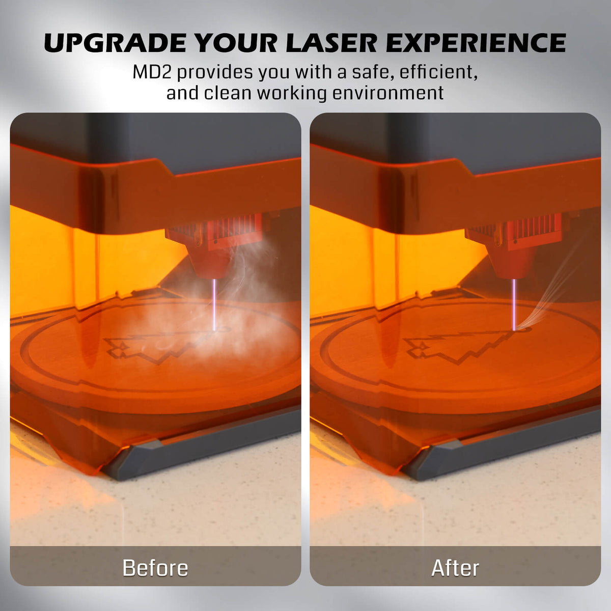[Open Box] MD2 Smoke Purifier for Kiosk Laser Engraver