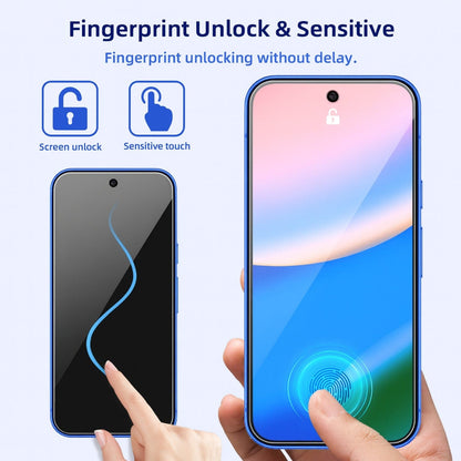 Google Pixel 10 Screen Protector - Ultra-Strong Tempered Glass with Alignment Tool (2-Pack) | ZeroDamage