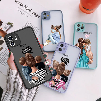 Super Mom Dad Hard Baby Girl Phone Case For iphone