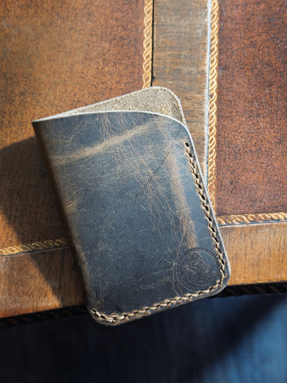 The Maverick Wallet - Handmade Full-Grain Leather Minimalist Wallet | Yarets Leather