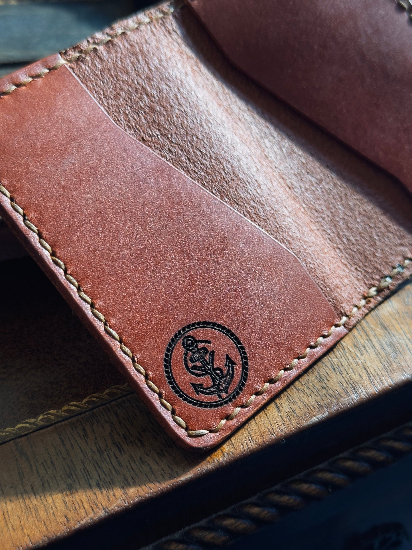 Deckhand Wallet - Handmade Full-Grain Leather Minimalist Wallet | Yarets Leather