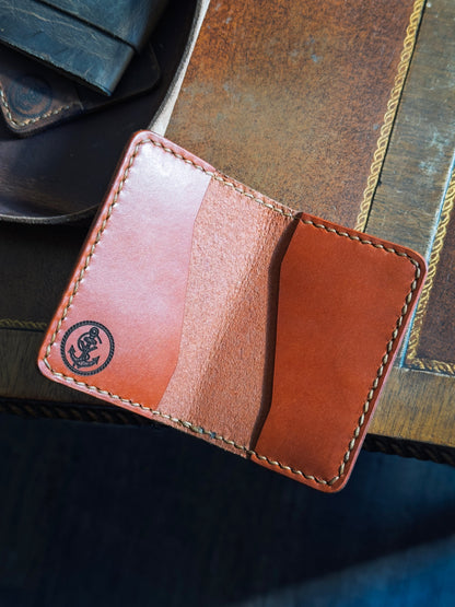Deckhand Wallet - Handmade Full-Grain Leather Minimalist Wallet | Yarets Leather