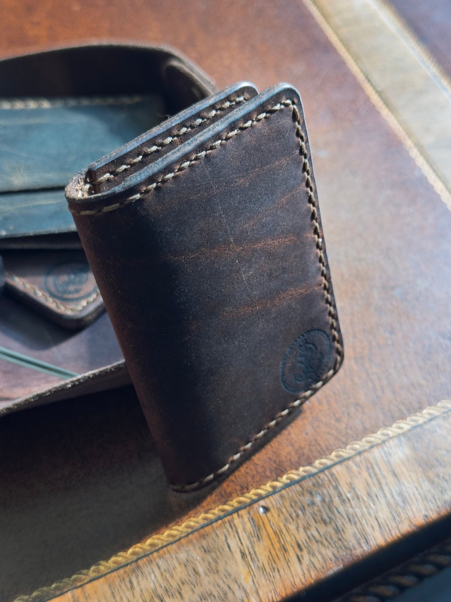 Deckhand V2 Wallet - Handmade Full-Grain Leather Minimalist Wallet | Yarets Leather