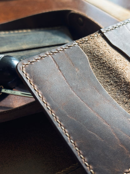 Deckhand V2 Wallet - Handmade Full-Grain Leather Minimalist Wallet | Yarets Leather