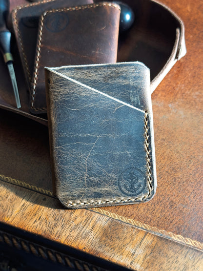 Mariner Wallet - Handmade Full-Grain Leather Fold-Over Wallet | Yarets Leather