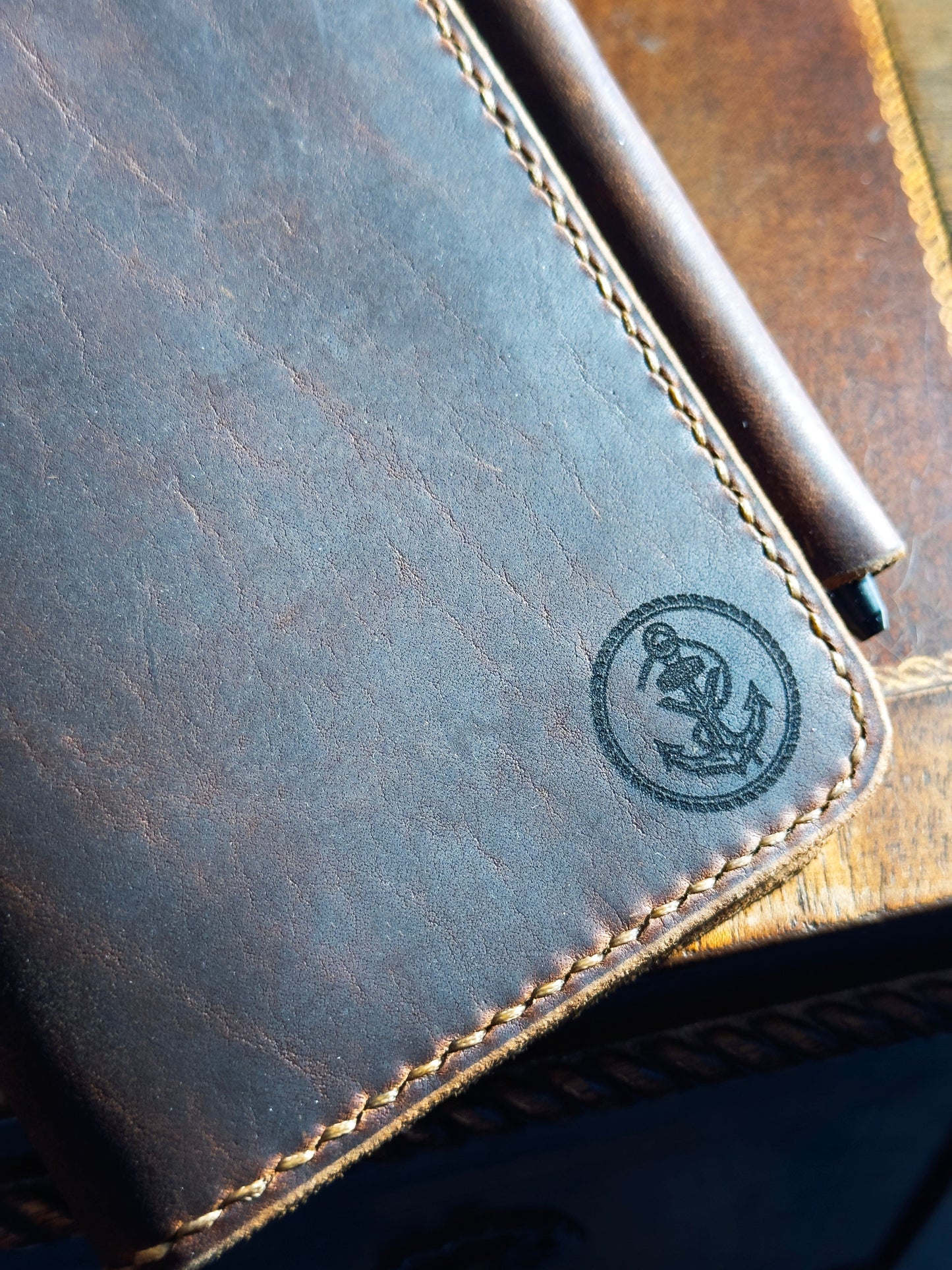 Pathfinder Field Note Case - Handmade Full-Grain Leather | Yarets Leather