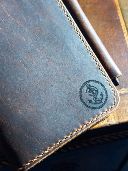 Pathfinder Field Note Case - Handmade Full-Grain Leather | Yarets Leather