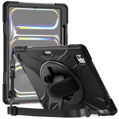 iPad Pro 13-inch (M4 2024 / M5 2025) Case - Heavy-Duty with Hand Strap | Raider X Series