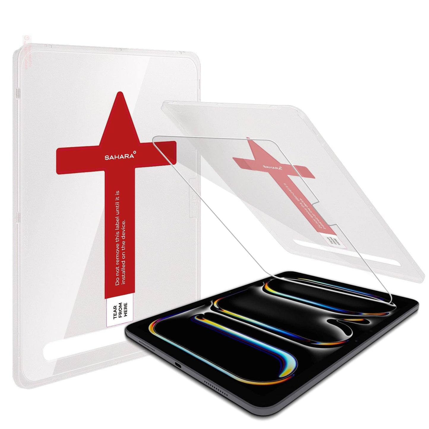 iPad Pro 13-inch (M4 2024 / M5 2025) Screen Protector - Ultra-Strong Tempered Glass | ZeroDamage