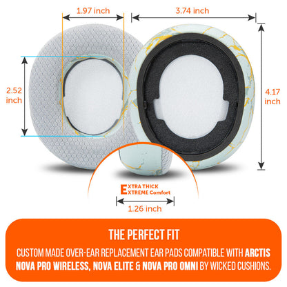 Arctis Nova Pro Wireless, Nova Elite & Nova Pro Omni Earpads - WC FreeZe Cooling Gel