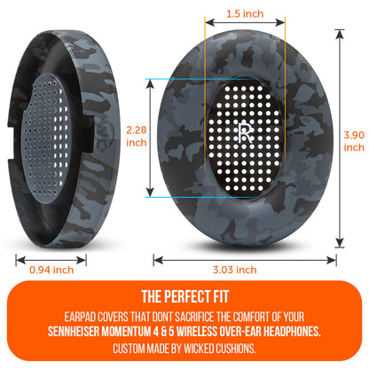 Sennheiser Momentum 4 & 5 Earpad Sweat Covers - WC SweatZ Momentum 4 & 5