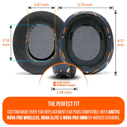 Arctis Nova Pro Wireless, Nova Elite & Nova Pro Omni Earpads - WC FreeZe Cooling Gel