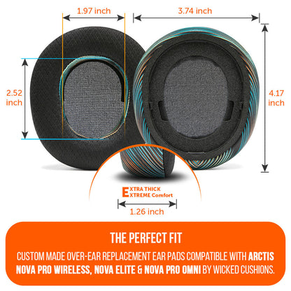 Arctis Nova Pro Wireless, Nova Elite & Nova Pro Omni Earpads - WC FreeZe Cooling Gel