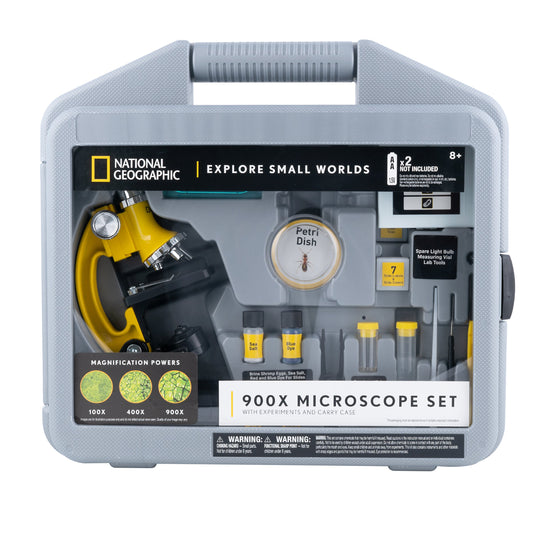 900x Microscope with Hard Case