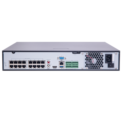 UNV NVR304-16S-P16 16-Channel 4K PoE NVR 4-SATA ONVIF Smart Playback