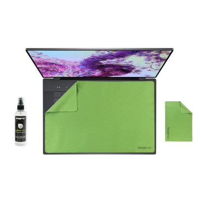 16" Laptop Screen Protector Keyboard Cover Microfiber & Cleaning Kit UnderWare Pac