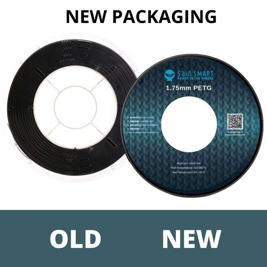 All Colors, PETG Filament 1.75mm 1kg/2.2lb, SainSmart PRO-3 Series