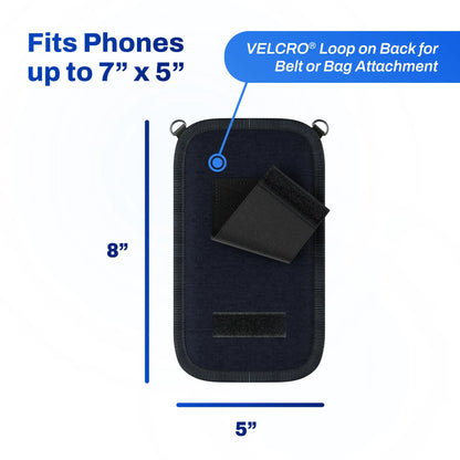 Cell Phone EMF Protection + Radiation Blocking Pouch