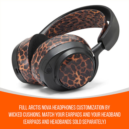 WC Side Speaker Plates for Arctis Nova Headsets - Arctis Nova Booster Pack by Wicked Cushions