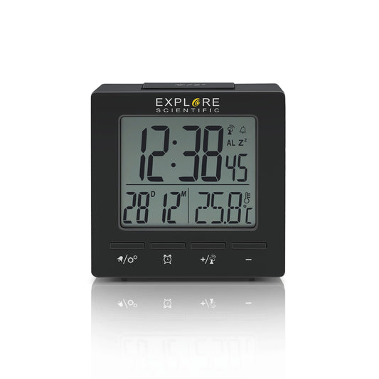 Compact Radio Controlled Alarm Clock