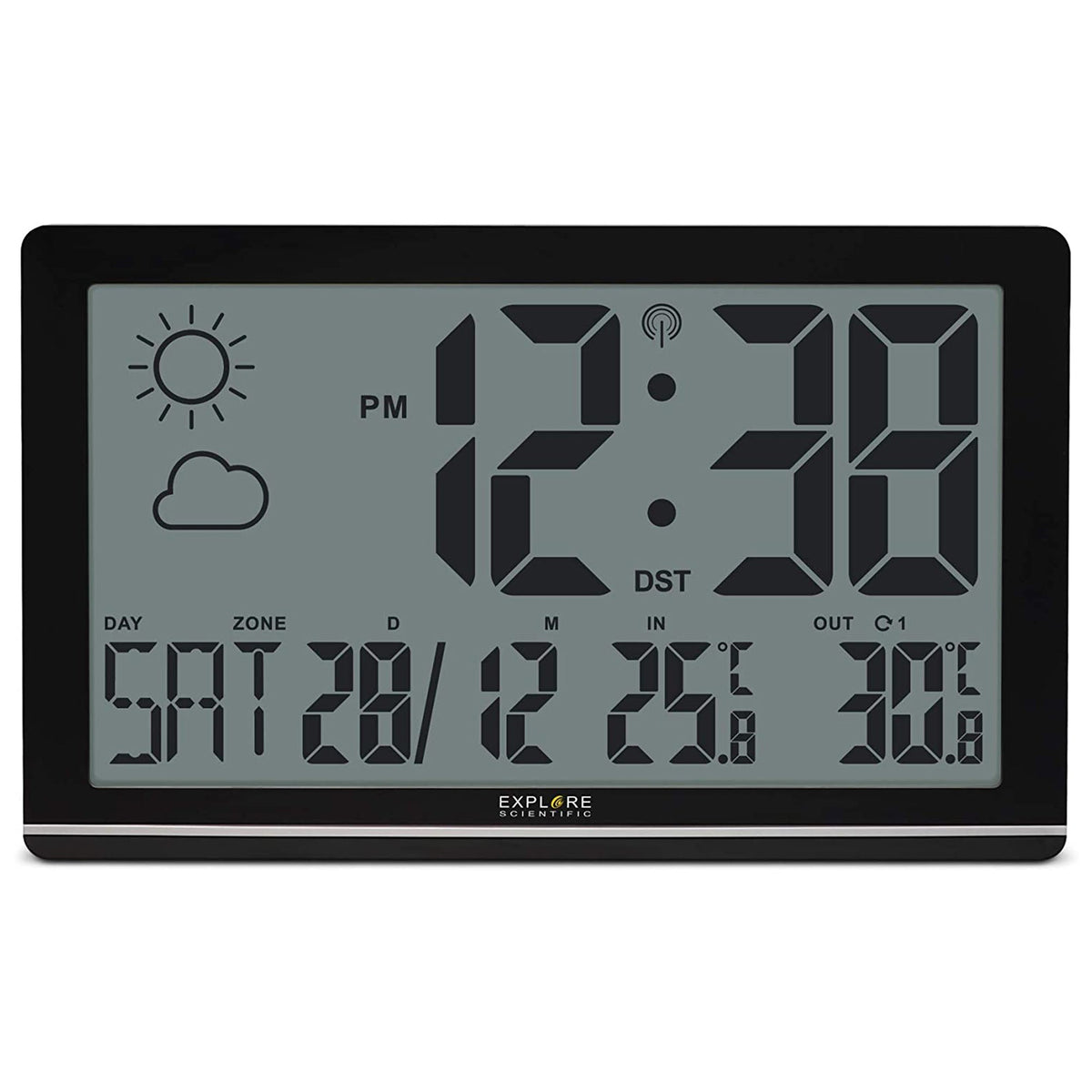 Radio controlled wall clock