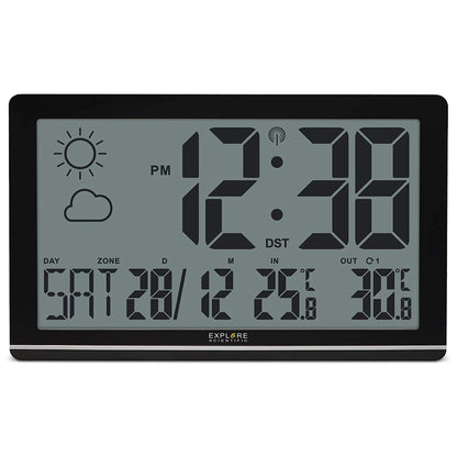 Radio controlled wall clock