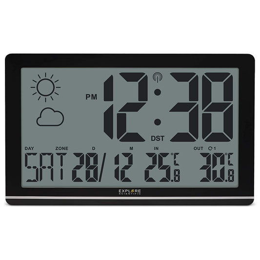 Radio controlled wall clock