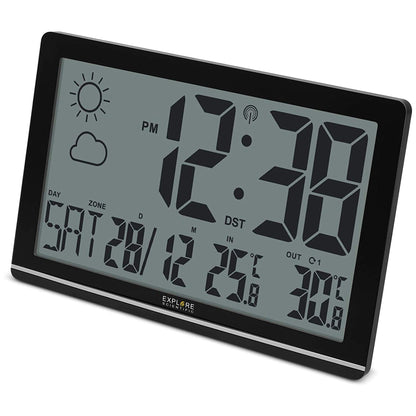 Radio controlled wall clock