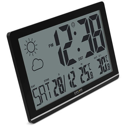 Radio controlled wall clock