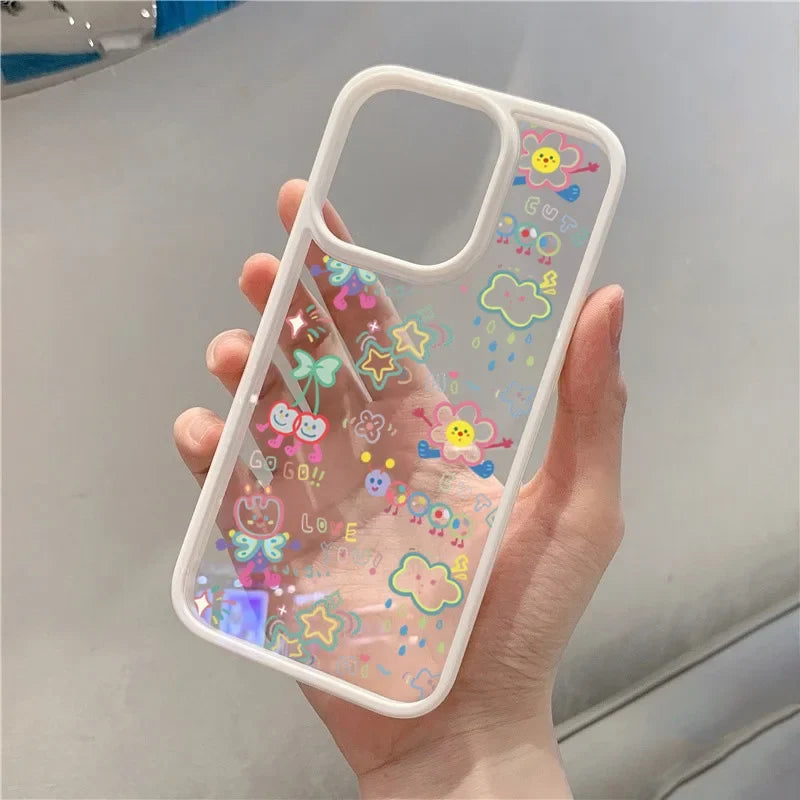 Mini Cute Colorful Cartoon Pattern Cover Phone Case