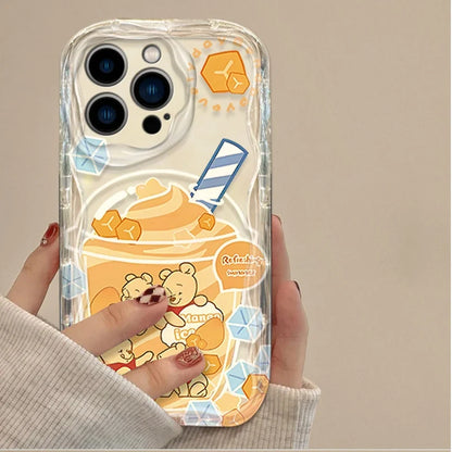 Disney WinniethePooh Strawberry Shortcake Bear Case For iPhone