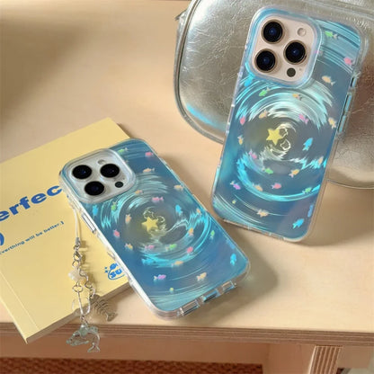 Fashion Vortex Small Fish Phone Case