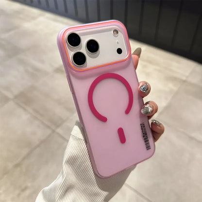 Soft For magsafe Wireless Charge Shockproof Phone Case For iPhone